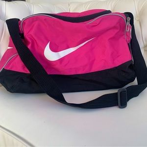 Pink Nike Duffel bag